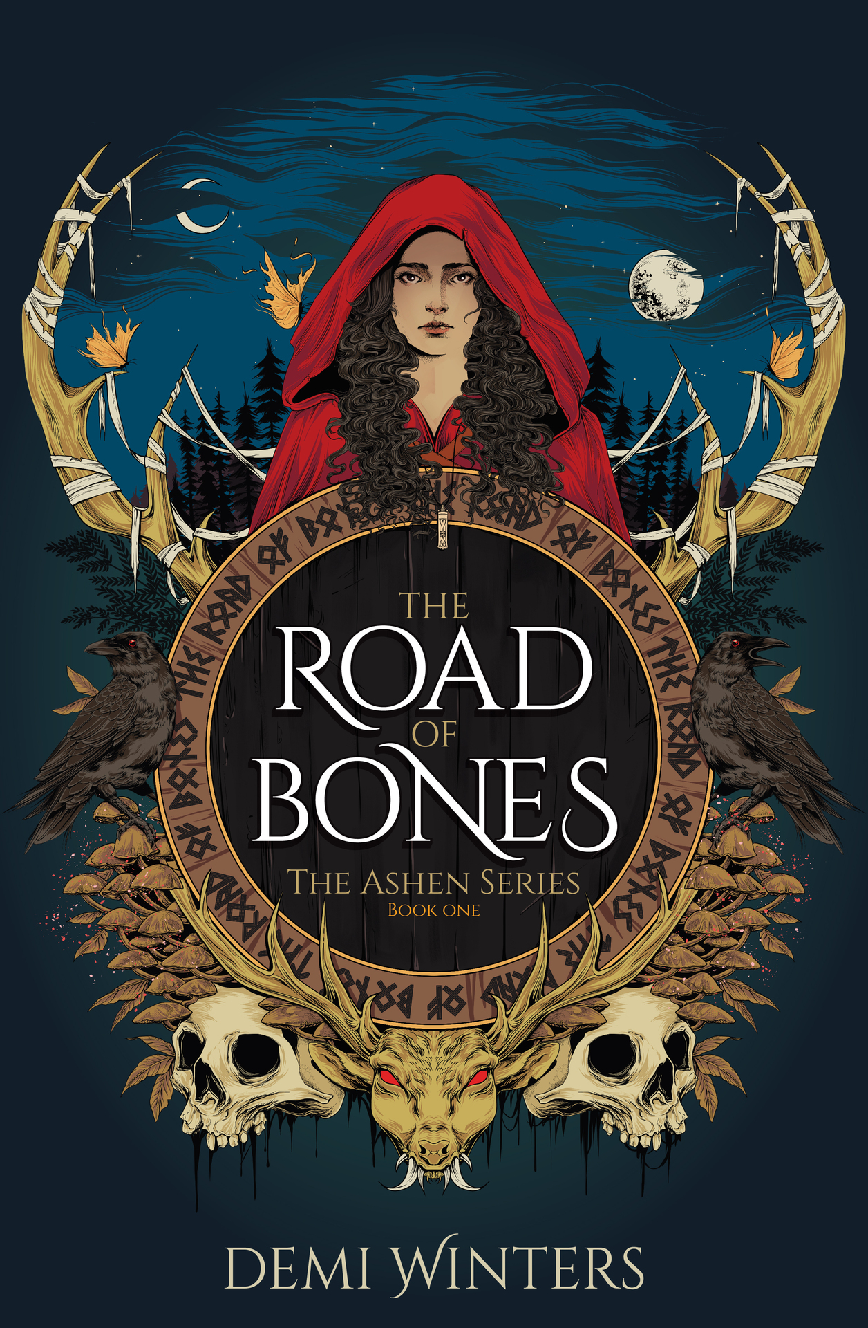 The Road of Bones: A Viking Romantic Fantasy (The Ashen Book 1)